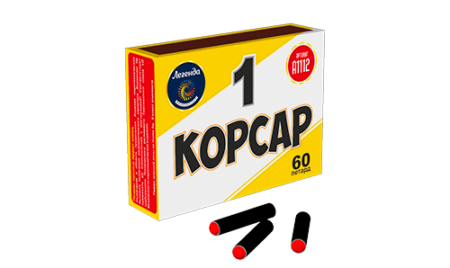  Петарды Корсар 1 в пленке  в Невеле